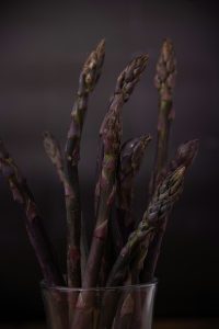 Purpur Spargel